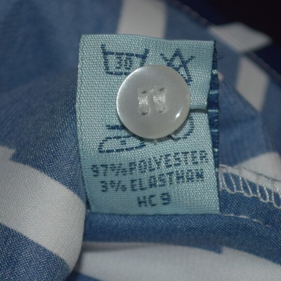 HAWES & CURTIS FITTED Tie Top Women's US 14 UK 18 Button-Up Shirt Blouse - Picture 4 of 7